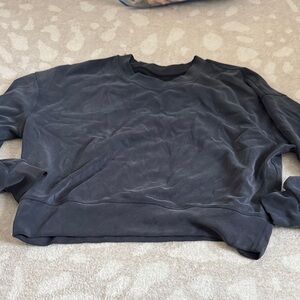 Lululemon Navy Crew Neck